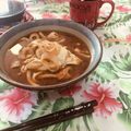 ケイコスペード's cooksnap of when they made 白だしが美味しい♡味噌煮込みうどん.