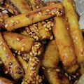 あおやがら's cooksnap of when they made カリカリごぼうの甘辛にんにく醤油焼き.