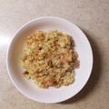 linhua's cooksnap of when they made なんちゃってステーキピラフ風.