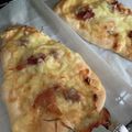 しゅんのいちごまま's cooksnap of when they made ナンちゃってピザ②照り焼きチキン.