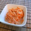 よすぼお's cooksnap of when they made 金のごまだれで人参だけ～サラダ.