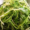 ゆるмαмα's cooksnap of when they made 水菜とチーズのみ！絶品サラダ☆.