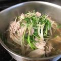 torigo's cooksnap of when they made 豚肉×水菜×もやし♡簡単サッと煮.