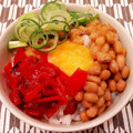 あーこ姐's cooksnap of when they made *福神漬けと卵ご飯*.