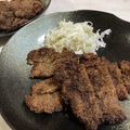papikun's cooksnap of when they made 豚肉の味噌漬けで、味噌とんかつ♪.