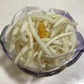 papikun's cooksnap of when they made 大根の皮の甘酢漬け.