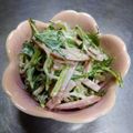うたかた。's cooksnap of when they made 水菜＆ハム＆春雨の胡麻マヨサラダ♪.