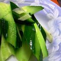 ユーロン's cooksnap of when they made 生姜がピリッ！さっぱり胡瓜の浅漬け.