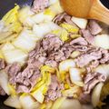 tomotyun☆'s cooksnap of when they made コスパ最高♪豚こまと白菜炒め（豚肉）.