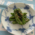 ピンクのたまご's cooksnap of when they made 簡単！万願寺とうがらしの生姜醤油炒め.