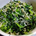 あんず．'s cooksnap of when they made 大根葉の炒め物.