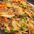 mii♡a's cooksnap of when they made 牛豚ミンチと野菜の甘味噌炒め.