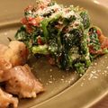 yukari0123's cooksnap of when they made ✽法蓮草とカリカリベーコンの和えサラダ✽.