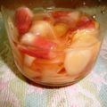 mmameco's cooksnap of when they made ☆新しょうがの甘酢漬け（ガリ）☆.