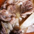 おめめぱっちり's cooksnap of when they made 圧力鍋ですぐ完成！おいしい牛すじの煮込み.