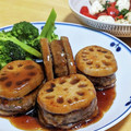 nodhy's cooksnap of when they made とろ～りあんでれんこんのはさみ揚げ.