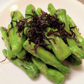 ぷらむ♪'s cooksnap of when they made しし唐の塩昆布炒め.