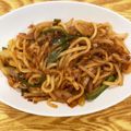 heartxx's cooksnap of when they made ソース、めんつゆ焼うどん(✩≧↺≦✩)).