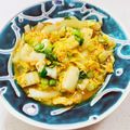 あっこ姉's cooksnap of when they made 白菜もちの卵とじ.