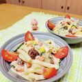 pafepapa's cooksnap of when they made ☆オーロラソース味のマカロニサラダ☆.
