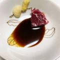 はるひやま's cooksnap of when they made プロ直伝！馬刺しの盛り方と美味しいタレ.