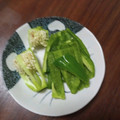 松潤LOVE♥️♥️'s cooksnap of when they made 種が飛び散らないピーマンの切り方.