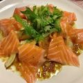 yuugo1's cooksnap of when they made 簡単 サーモンのカルパッチョ♪.