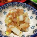 プルプルプルメリア's cooksnap of when they made 止まらな〜い！！白菜とナメタケのサラダ☆.