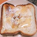 pukukoko's cooksnap of when they made トースト☆バターハニーレモン.