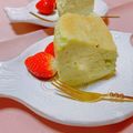 chicch1's cooksnap of when they made ずんだチーズケーキ.