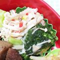 わたさな2016's cooksnap of when they made 節約うま！ブロッコリーの茎のカニかま炒め.