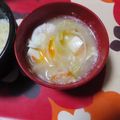 よちりん's cooksnap of when they made ＊節約☆卵玉葱もやしのほっこり味噌汁＊.