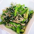 ペコリん☆'s cooksnap of when they made レンジで簡単！小松菜としらすの胡麻ナムル.