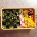 Chaaa_room's cooksnap of when they made 簡単！に出来る鬼滅の刃、炭治郎のキャラ弁.