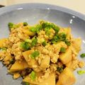 わか★'s cooksnap of when they made たけのこの鶏そぼろ煮.