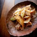 masa0508's cooksnap of when they made 豚バラと長ネギのポン酢炒め.