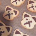 うきしろ's cooksnap of when they made 切っても切っても！にゃんこクッキー.