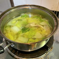 HARUH0's cooksnap of when they made 白菜と卵のスープ.