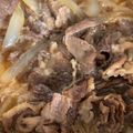 ははーす's cooksnap of when they made 牛小間と玉ねぎで10分そっちのけ牛丼の頭.