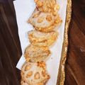 ｹﾝﾎﾟｺ's cooksnap of when they made れんこんの海老はさみ揚げ.