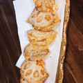 ｹﾝﾎﾟｺ's cooksnap of when they made れんこんの海老はさみ揚げ.