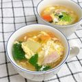 ゆづキッチン's cooksnap of when they made コンソメ卵スープ.