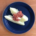 はなぴっち's cooksnap of when they made 蒸かしたじゃがいもの塩辛のせ.