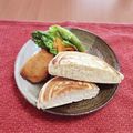 たんたらたんたん's cooksnap of when they made パンがなくても即席パニーニ風サンド☆.