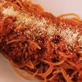 じゅんmk2's cooksnap of when they made フライパンひとつdeミートソースパスタ.