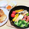 まる゜'s cooksnap of when they made グリルパンで楽ちん！鮭と野菜のグリル.
