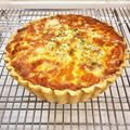 Ery's cooksnap of when they made ハムとほうれん草のキッシュ.