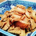 クックH89TLV☆'s cooksnap of when they made 【母の味】干したけのこの煮物？【覚書】.