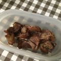 atzoo's cooksnap of when they made 【犬用】砂肝銀皮のオヤツ.