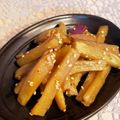 ゆぅゆぅ0401's cooksnap of when they made さっぱり甘辛☆さつまいものバタポン炒め.